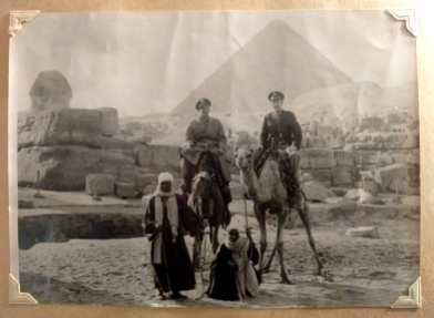Granddaddy in Cairo, en route to China