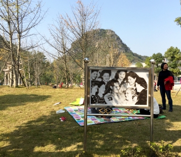 Picnic at the Flying Tiger Heritage Park, Guilin